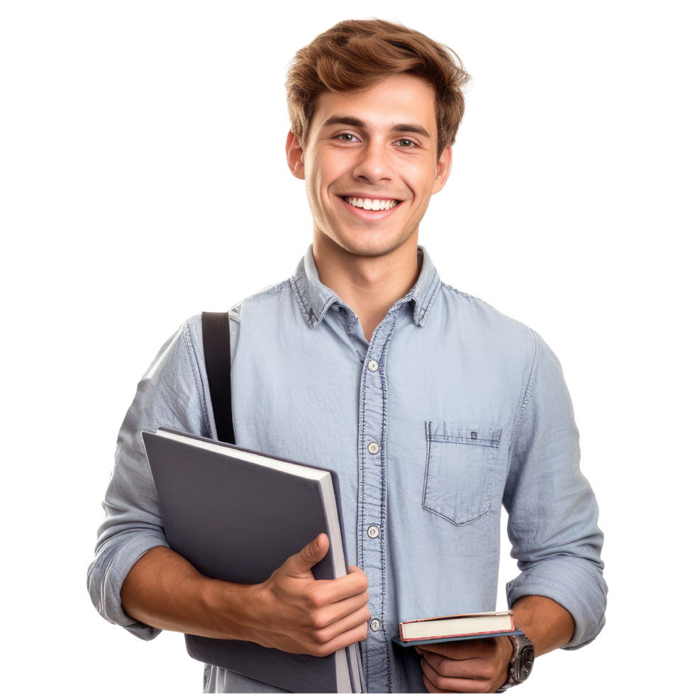 a-happy-smiling-young-college-student-with-a-book-in-hand-isolated-on-a-transparent-background-generative-ai-free-png a-happy-smiling-young-college-student-with-a-book-in-hand-isolated-on-a-transparent-background-generative-ai-free-png